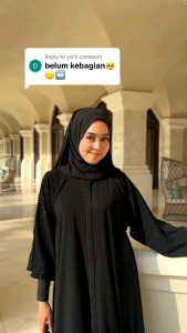 Abaya Wanita Ophie: Desain Elegan & Bahan Berkualitas