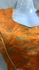 AFL Readymade Brocade Blouse  (Freesize 38-M fit UpTo XL-42)