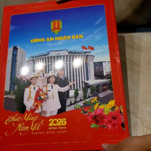 Lịch CAND 2026 Mẫu Đẹp Thiết Kế Thu Hút Quà Tặng Ý Nghĩa Phù Hợp Làm Lịch Năm Mới 2026 Tiện Lợi Cho Bạn Bè Gia Đình