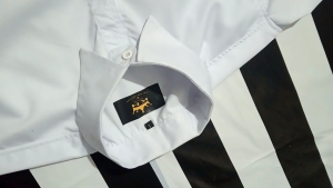 kemjea putih polos model slimfit katun toyobo RM Deluxe