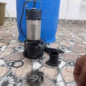 Máy bơm chìm nước thải hút bùn 1.1Kw (1.5HP) Thân INOX 304 TAIFU WFD30-5-1.1 - Bảo hành 1 năm Máy bơm tõm