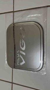 GAS FUEL TANK DECORATIVE CHROME COVER TOYOTA HILUX VIGO 2012 2013 2014 2015