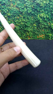 once pipa padutan tulang sapi putih model belimbing premium A582