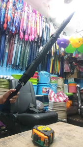 Golf Umbrella - Jumbo Size Double Canopy 8 Ribs Automatic Open/Manual Close - Ideal for 1 to 3 Persons"