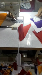 Bendera Segitiga Renceng Panjang 5 Meter