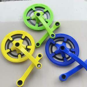 Single crank 44t bb as kotak ada cover sepeda mini minion lipat fixie