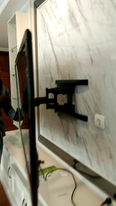 bracket tv swivel 2 lengan 40 55 60 75