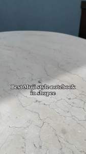 Muji style notebook sketchbook B5 size 256pages 100gsm thick paper minimalist