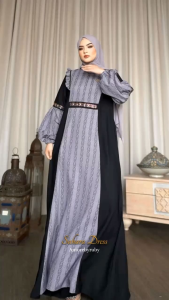 damla id gamis terbaru sahara dress motif terbaru new 2025 amore by ruby