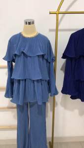 BJ - SET POLOS PLISKET RENDA DYDY SHOP BANGKOK