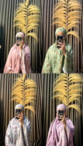 (Casandra Series) Mukena Rayon Premium Dewasa Jumbo ( Free Tas ) Mukena Adem Murah Terlaris Terbaru Rekomendasi Terawihan