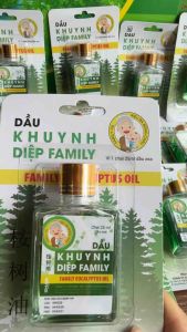 Dầu khuynh diệp family chai 25ml giúp giữ ấm cơ thể tắm xông phòng ngừa côn trùng đốt cho trẻ trên 3 tuổi và ngừoi lớn