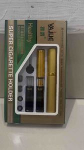 PIPE HOLDER YAJUE YJ816 PIPA FILTER TIGA SARINGAN ASAP PERMANEN STANDARD 8MM