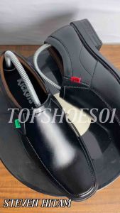 SEPATU KULIT FORMAL KICKERS STEVEN DINAS KANTOR PRIA - UKURAN BESAR 44 45 46 47 - Desain Menarik - Bahan Sintetik - Sol Karet Pilihan - Best Quality Control - FREE KAOS KAKI
