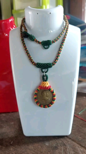 สร้อยคอถัก2ห่วง21นิ้ว(ลายเร็คเก้)