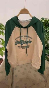 Elizabethgrosir1 Sweater Hoodie California Import Bahan Cotton Combed Fleece Import Stretchy Lembut 9252