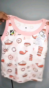 Setelan Singlet Anak Lengan Pendek & Setelan Anak 6-24 Bln