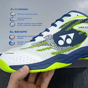 Sepatu Badminton Yonex Velo 200 White Deep Ocean