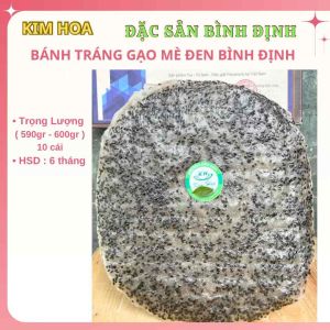Combo 20 Cái Bánh Mè Đen BÌNH ĐỊNH Loại dày size 25cm – ĐẶC SẢN BÌNH ĐỊNH