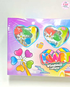 30pcs HEART WINDMILL LOLLIPOP CANDY/loot bag fillers/paninda/giveaways/party favors.