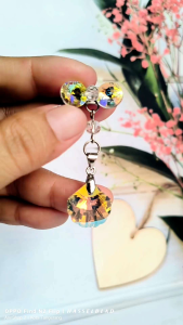 Bros dagu cantik. kristal Swarovski kw grade A