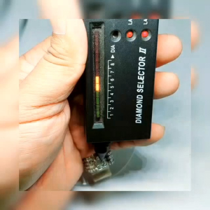 Batu berlian moissonite simulan diamond dites DS naik