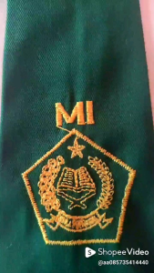 Dasi MI Madrasah Ibtidaiyah Bordir