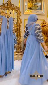 \"SHR NEW\" MAXI DRESS CERUTY PETA DUNIA BUSUI by. SHR