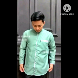 KEMEJA KOKO PRIA PANJANG TERMURAH YODHA MUSLIM BAJU KOKO MODEL TERBARU PUTIH ABU SAGE POLOS SANTRI