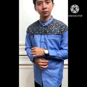 BAJU KOKO PRIA POLOS PUTIH HITAM ABU TERLARIS LAKI LAKI MUSLIM KEMEJA KOKO YODHA MUSLIM SANTRI