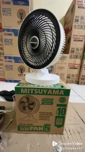 Kipas Angin Meja Desk Fan 5 Mitsuyama MS-5544 10 Inch Angin Kencang/kipas mitsuyama 9 inch