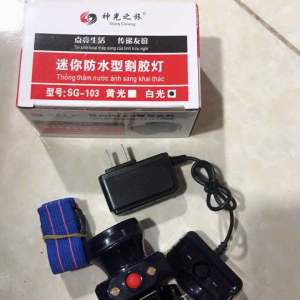 ĐÈN PIN ĐỘI ĐẦU SIÊU NHẸ SG103 CHỐNG VA ĐẬP CHỐNG NƯỚC