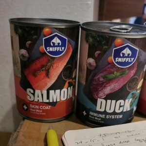 SNIFFLY DOG CAN FOOD 375G