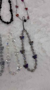 ⭐️Ready stock⭐️有现货Crystal Phone Chains 水晶手机挂件