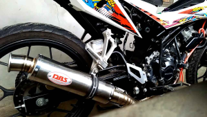 Knalpot DBS Thailand Stainless untuk Vario Nmax Beat Scoopy Aerox Mio PCX DLL