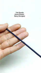 Tali Karet Bulat Meteran: Tali Elastis Polos 2.5mm