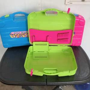 UniGlobal High Quality Star Magic Bag For Kids With Crayons And Pencil Holder Space Saver Easy to use With Handle