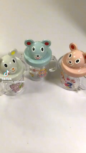 Bình tập uống nước cho bé hình gấu ngộ nghĩnh hàng Cao cấp việt nhật