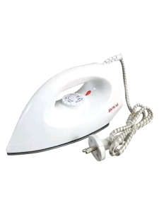 Royal Deluxe 1000W Electric Dry Iron (YPF-2003A) - Non-Stick Soleplate Lightweight & Adjustable Temperature Control