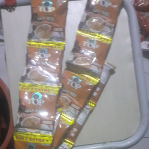 Top cofee Gula aren isi 15 pcs per rcg 3 in 1TUBRUK 15 kopi bubuk+susu+gula aren.