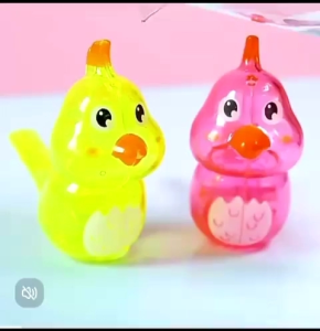 Peluit Air Peluit Burung Whistle Bird Terapi Wicara Bayi Mainan Anak / Mainan Anak Peluit Burung whistle bird Edukasi Balita Terapi Wicara Bayi / Mainan Edukasi Anak Peluit Burung Transparan