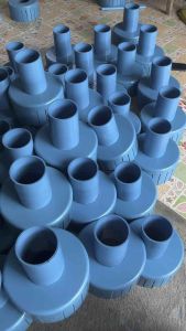 สะดือเทียมหน้าจาน 7 นิ้ว ตัดเฉียงท่อออก 6 หุน 1 นิ้ว 1