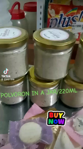 Homemade POLVORON/ 220ML JAR/ MILKY AND SO YUMMY / PANGHIMAGAS