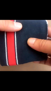 kain Rib Jaket 1x1 warna salur strip pergaris/perstrip pe 20s Variasi Jaket Terlaris