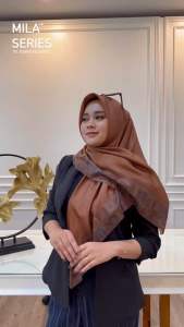 JILBAB JOURNEY RAINBOW MILLA SERIES bahan voal ( free paper bag )