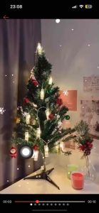 Saleพร้อมส่งจากไทย✨ ต้นคริสต์มาสสูง 90cm.🌲แถมฟรี‼️ดาวแต่งยอดและของตกแต่งคละแบบ✨🎄ต้นคริสมาร์ตปลอม(ไม่มีไฟเเถม‼️)