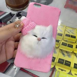 Ốp mèo lông Ip 6/7/Xs/Xsmax cực kì cute