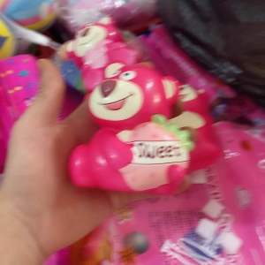 Mainan Squishy Lotso Bear Pink Terbaru VIRAL !!