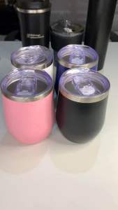 Mug Telur Stainless Steel 360ml - Mug Egg Portable