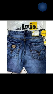 celana panjang jeans Zee louis pria dewasa